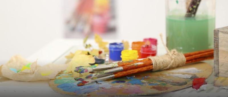 Learning the art of  painting in watercolour in Tipperary