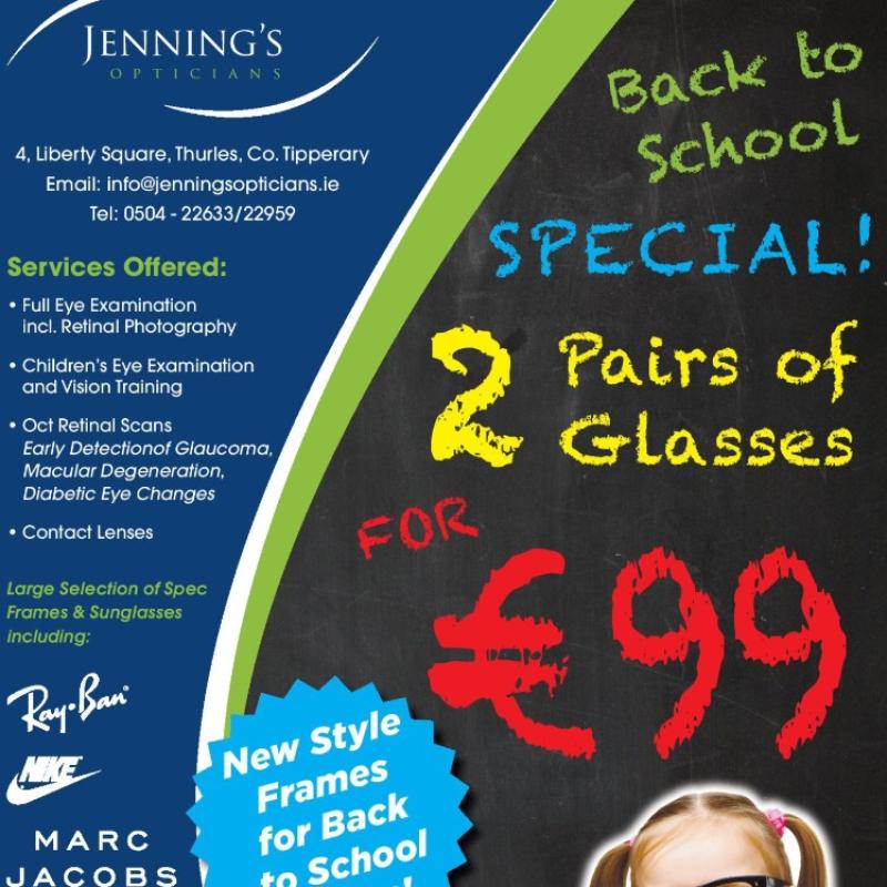 Jennings Opticians Thurles