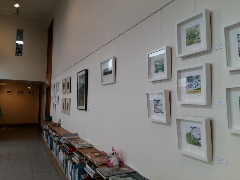 Roscrea artist  exhibits latest work in Abbeyleix Library Gallery