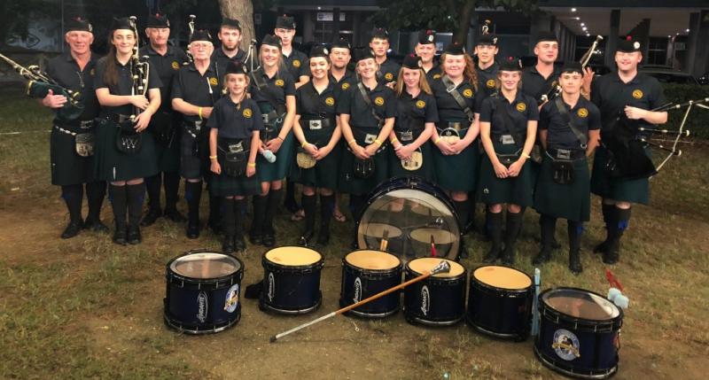 Templemore's Thomas Mac Donagh  Pipe Band’s Italian  trip