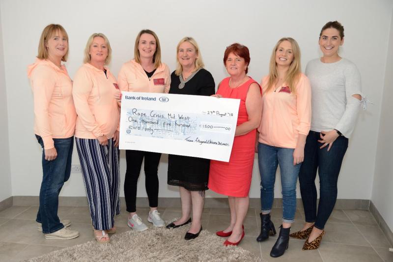 Nenagh Network's parachute jump for Rape Crisis Centre