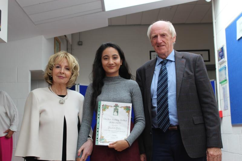 Ursuline student Meabh Putti honoured with Dr Aisling Memorial Bursary 