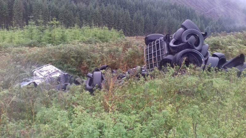 Illegal dumping in Clogheen, Co Tipperary