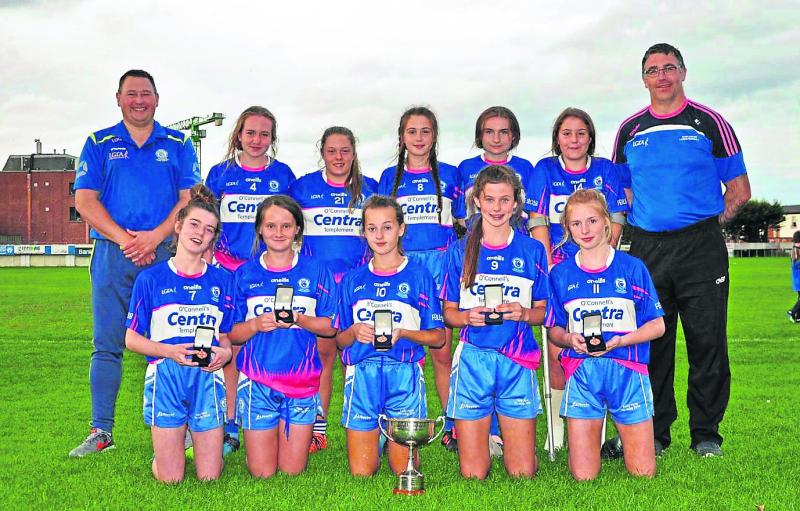 Joyous celebrations for Templemore's u14 ladies football team following epic final