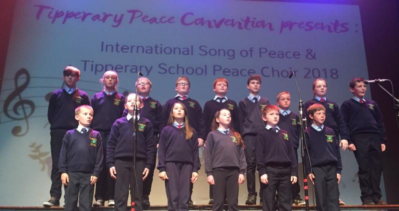 Scoil Mhuire Knockavilla take part in Tipperary School Peace Choir Competition