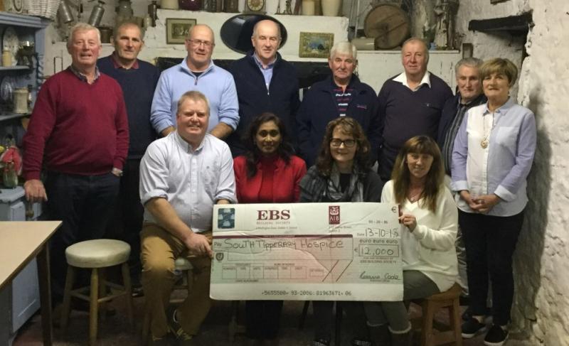 Clonoulty Rossmore Vintage Club make presentation to South Tipperary Hospice
