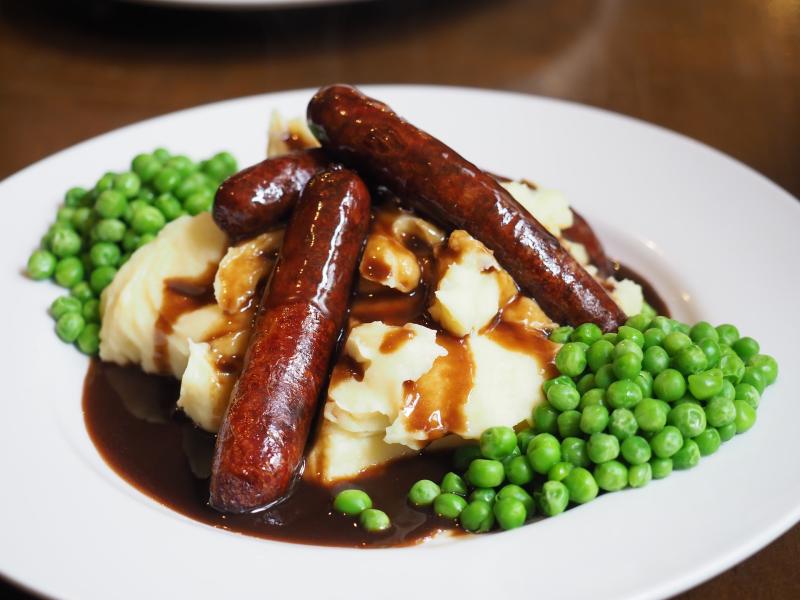 Bangers & Mash Lunch for the Samaritans