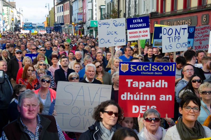 Tipperary Town  marchers to escalate protest 