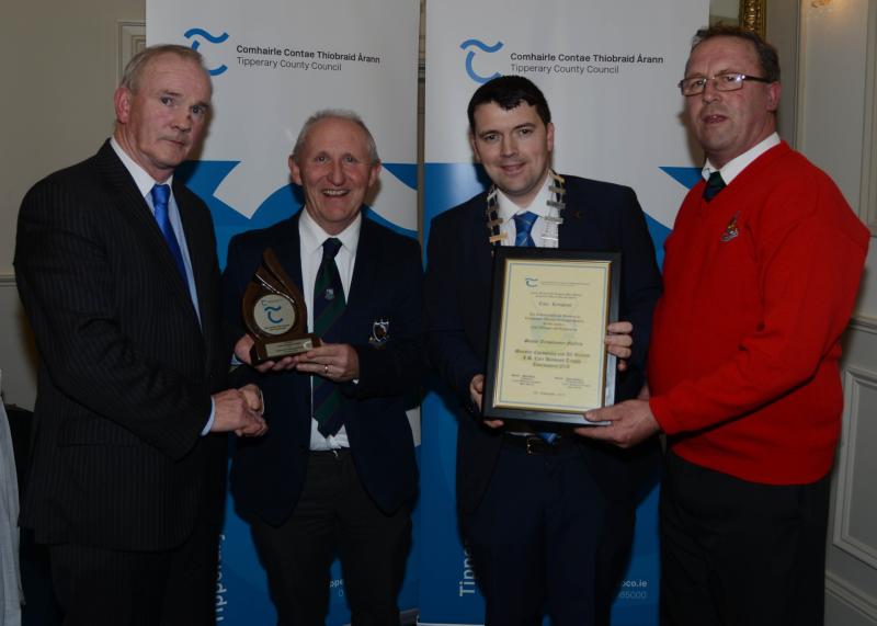 Templemore Golf Club JB. Carr team is honoured by Tipperary County Council