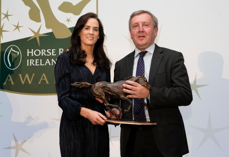 Tipperary star Rachel Blackmore is honoured at annual Horse Racing Ireland award ceremony