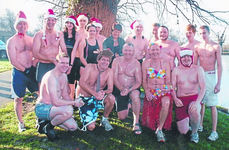 Christmas Day swim in Templemore Park celebrates its 40th anniversary