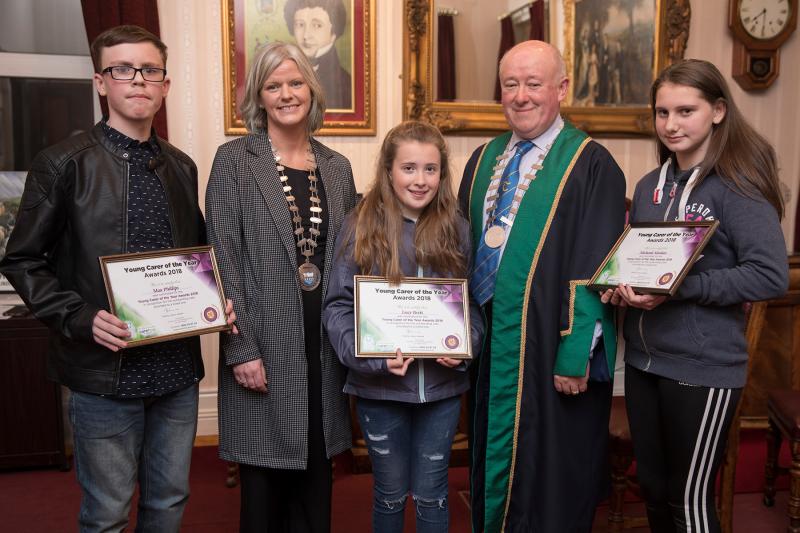 'Ireland's Hidden Army': Tipperary young carers honoured with a mayoral reception