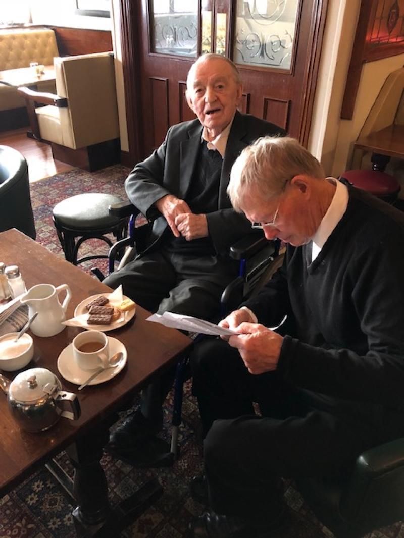 Former Tipperary All-Ireland hurling winner and broadcaster share a special bond