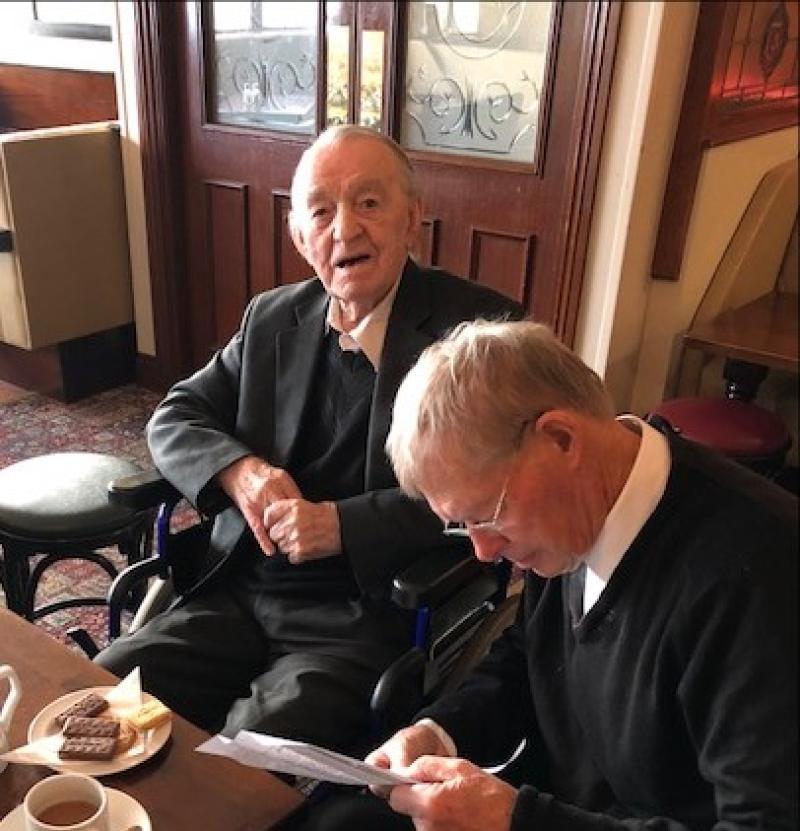 Former Tipperary All-Ireland hurling winner and broadcaster share a special bond