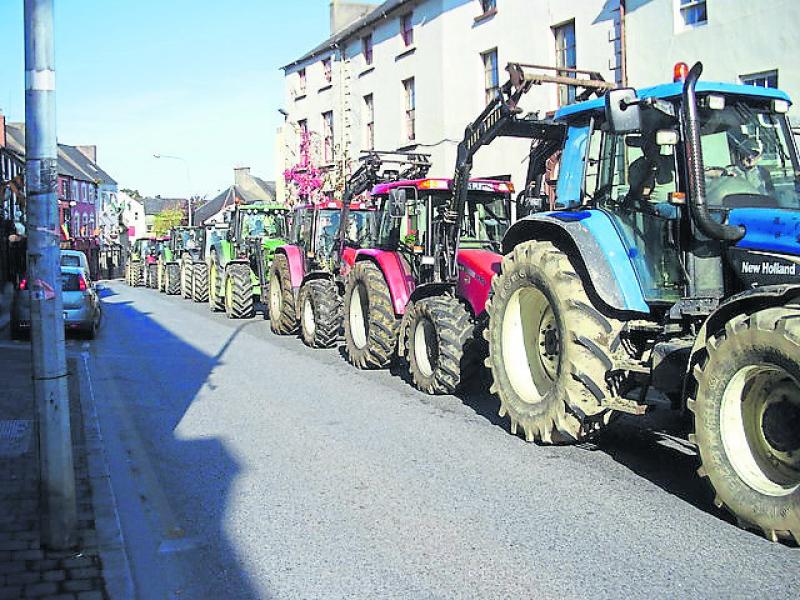 New Year’s Day  Charity Tractor Run in Manorhamilton