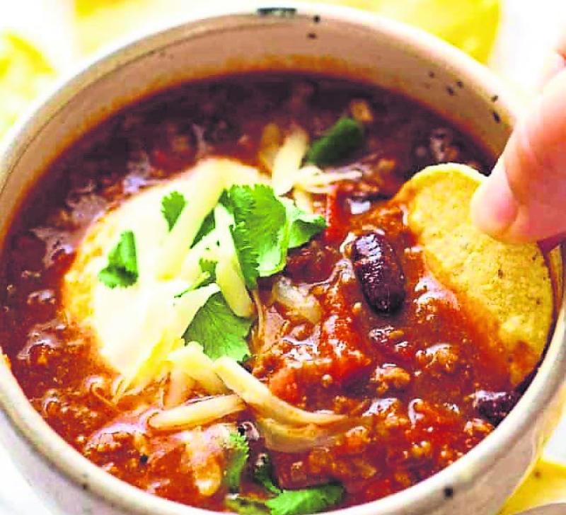 Gingergirl: Full of flavour and pocket friendly - chilli con carne! 