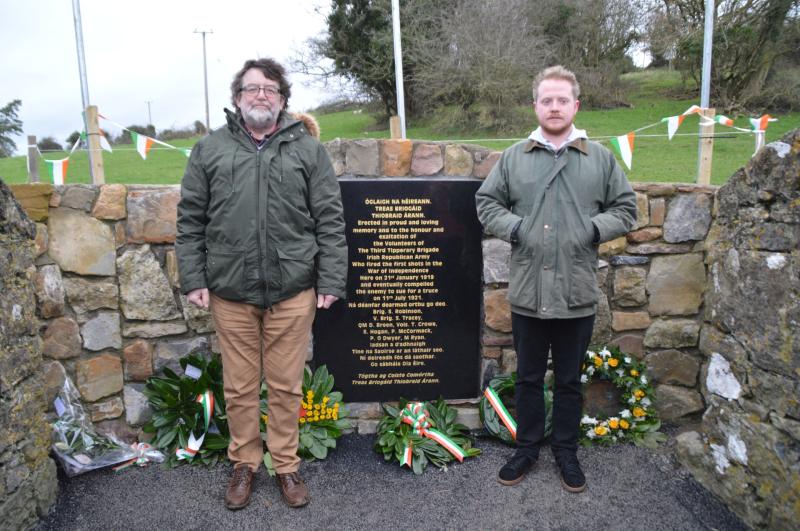 Treacy Hogan with his son Robert