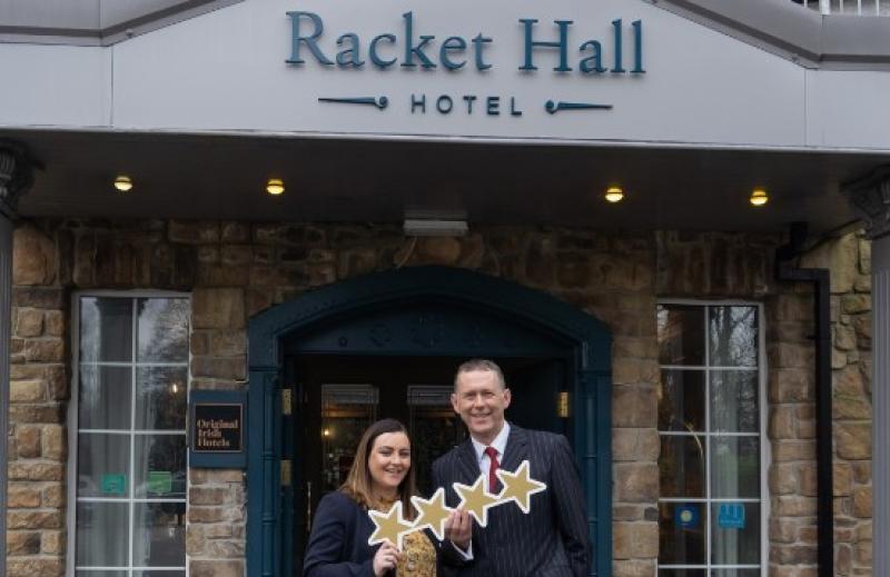 Racket Hall Hotel, Roscrea, Co Tipperary is awarded four star classification