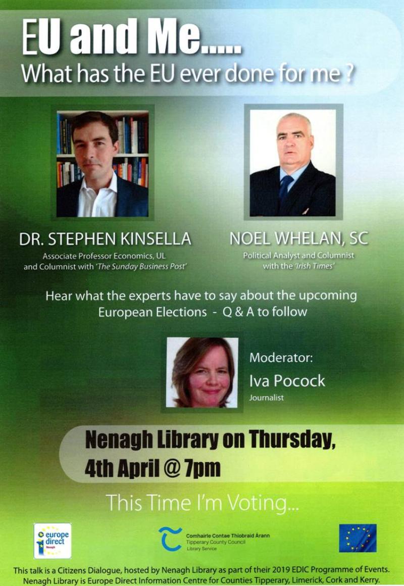 Nenagh Library talk