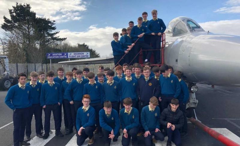 CBS Thurles are in flying form during visit to Atlantic Air Adventure Centre