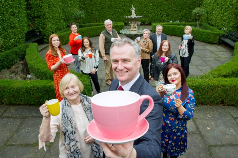 Daithi Ó Se invites Tipperary to tea for 25th anniversary of  Alzheimer's Tea Day campaign