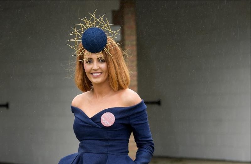 Mother of three is Best Dressed Lady for day one of the Punchestown Festival