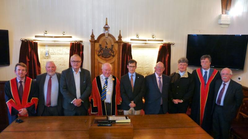 Clonmel civic  salute  to  Society of Saint Vincent de Paul volunteers 