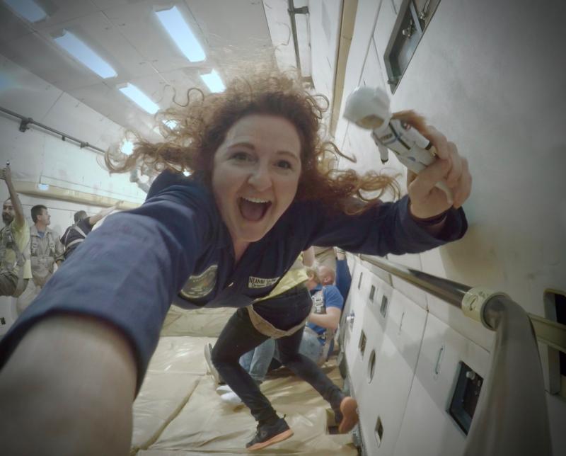 Niamh Shaw wants to go to space in her own unique way!