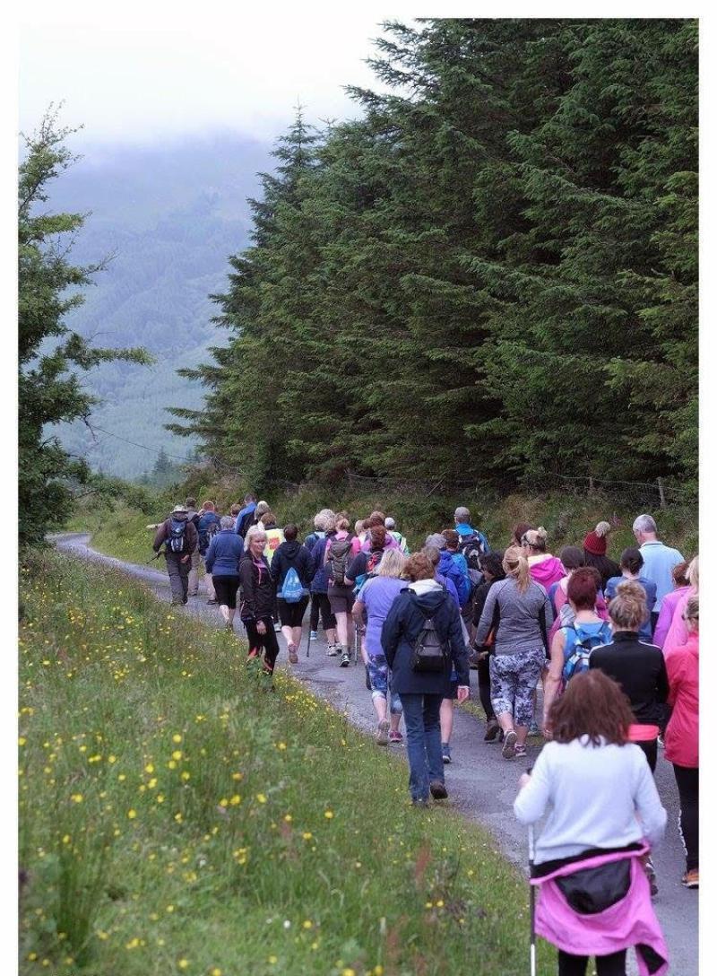 Weather fails to take the pep out of Tipperary  walking club's step