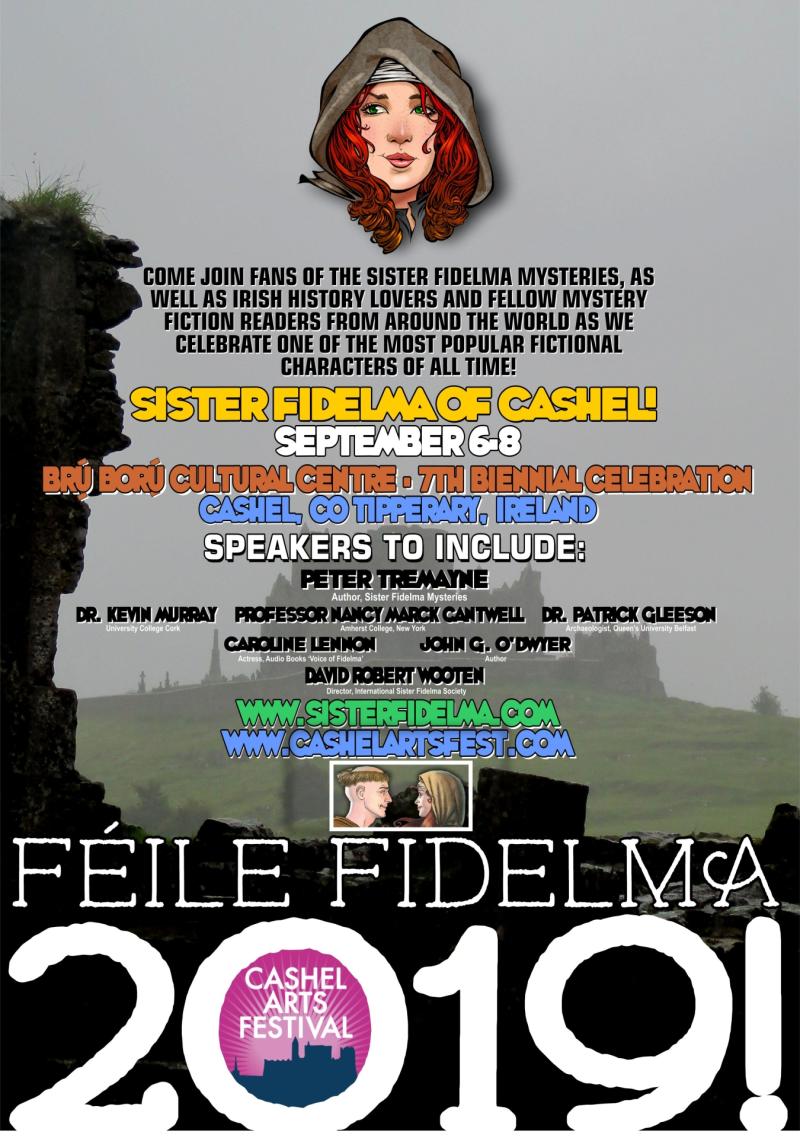 Féile Fidelma Festival 2019, line up of events for September 6 - 8 in Cashel