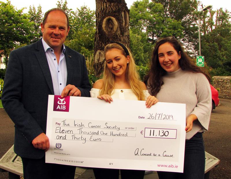 Cahir concert raises over €11,000 for Irish Cancer Society