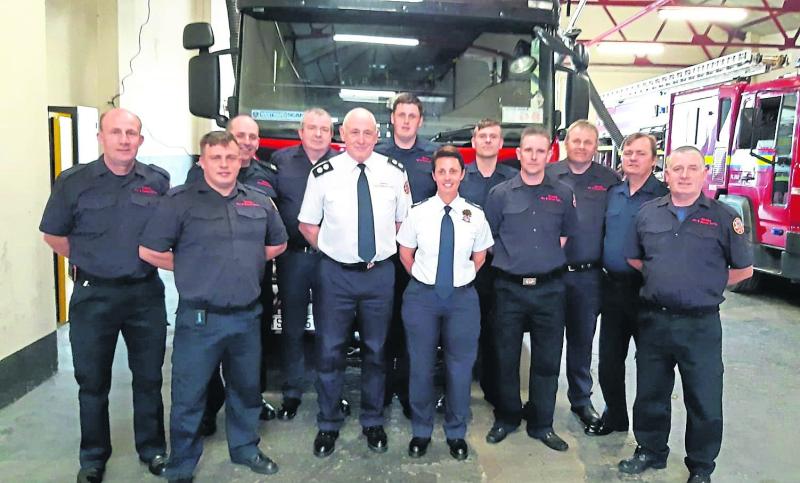 Cashel Fire Station salutes firefighter Anthea Browne with a special presentation  