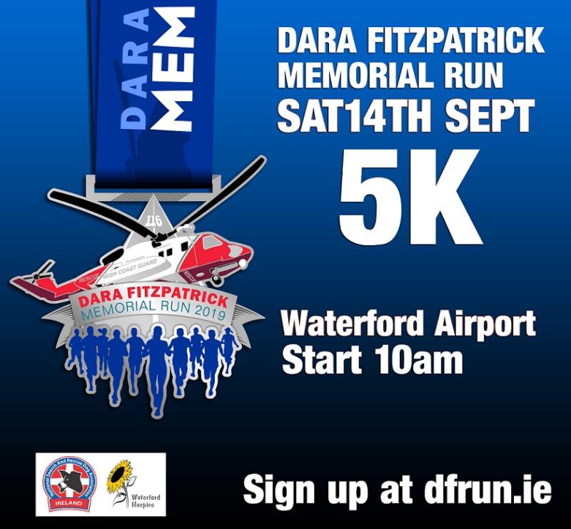 Dara Fitzpatrick Memorial Run announce details of Medal to honour Rescue 116 Crew Members