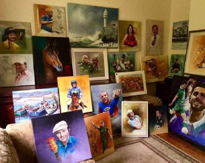 Tipperary artist Neil O'Dwyer supports Make a Wish fundraiser