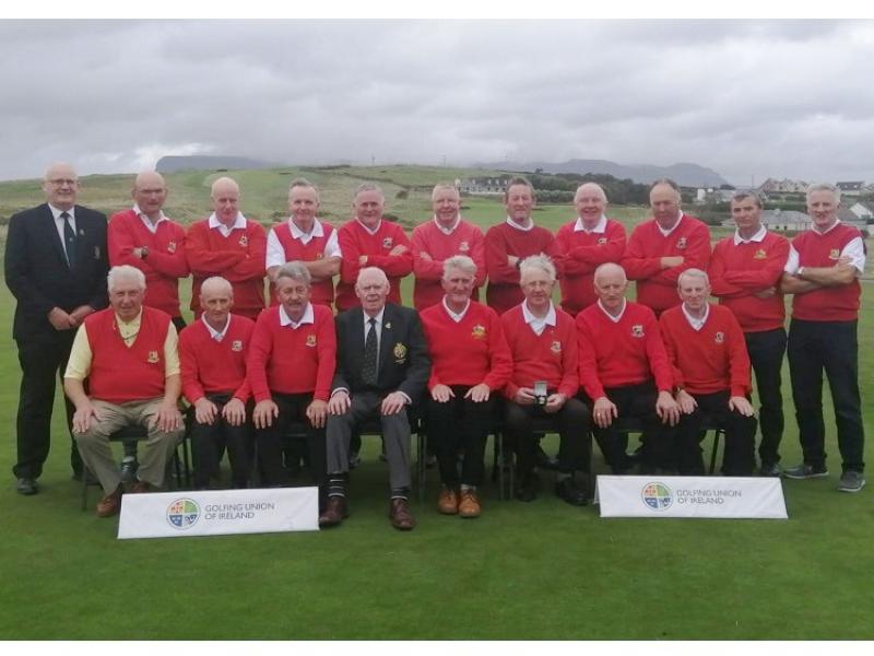 Templemore Golf Club participate in the Fred Perry All Ireland GUI final at Rosses Point