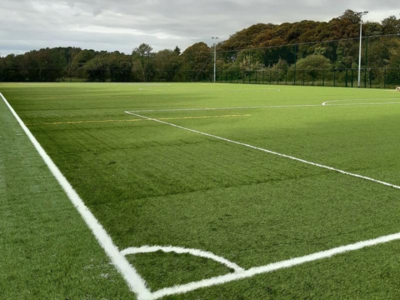 WATCH | New astro turf pitch in Dromahair looks superb in stunning drone footage
