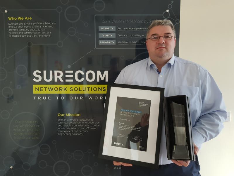 Tipperary's Surecom Network Solutions has an 'unrivalled reputation' for technical excellence