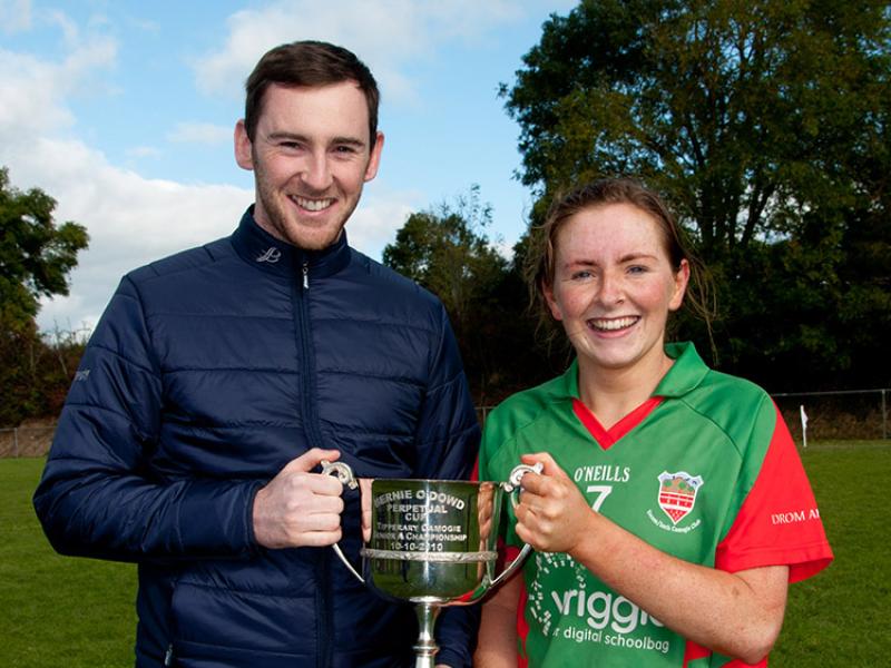 Jubilant Drom & Inch crowned county senior camogie champions following comprehensive win over Burgess-Duharra