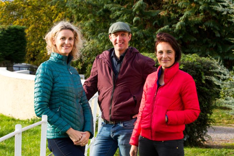 Ear to the Ground presenters Helen Carroll, Darragh McCullough and Ella McSweeney