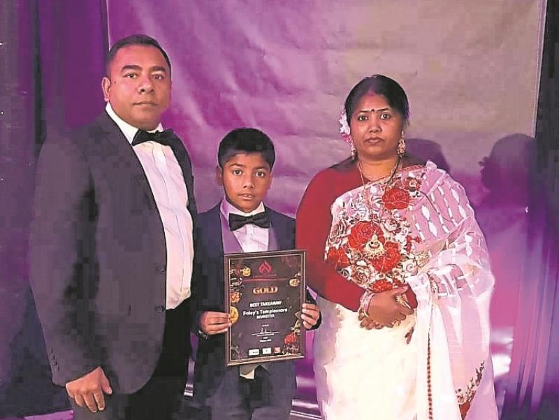 Nipon receives coveted prize at Irish Curry Awards