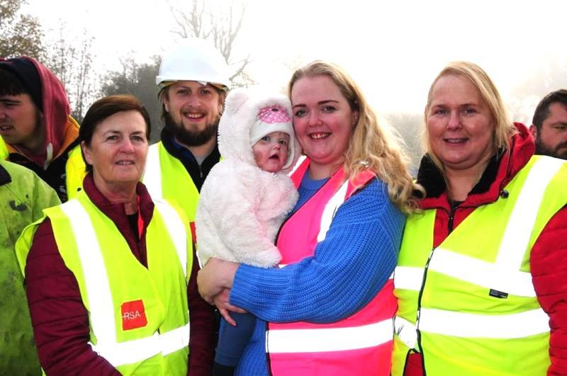 Tipperary tradesmen come to the rescue again  to help  Warrior Princess Eve and her family