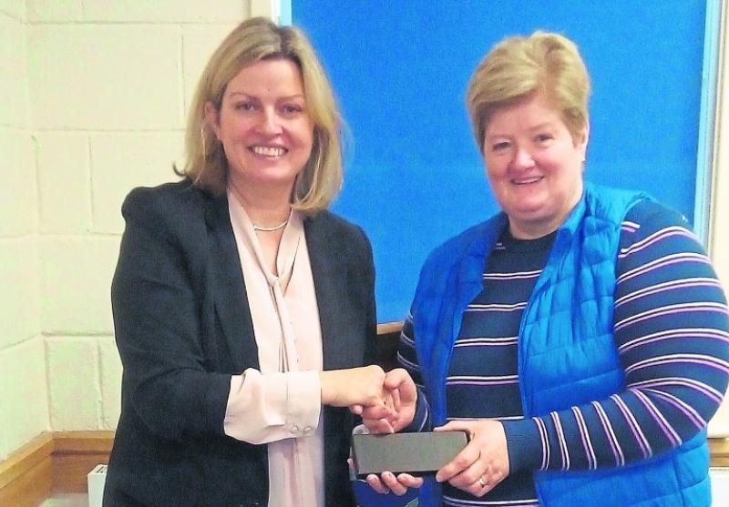 Presentation Ballingarry honour Nuala Goldsboro for 25 years of dedicated service