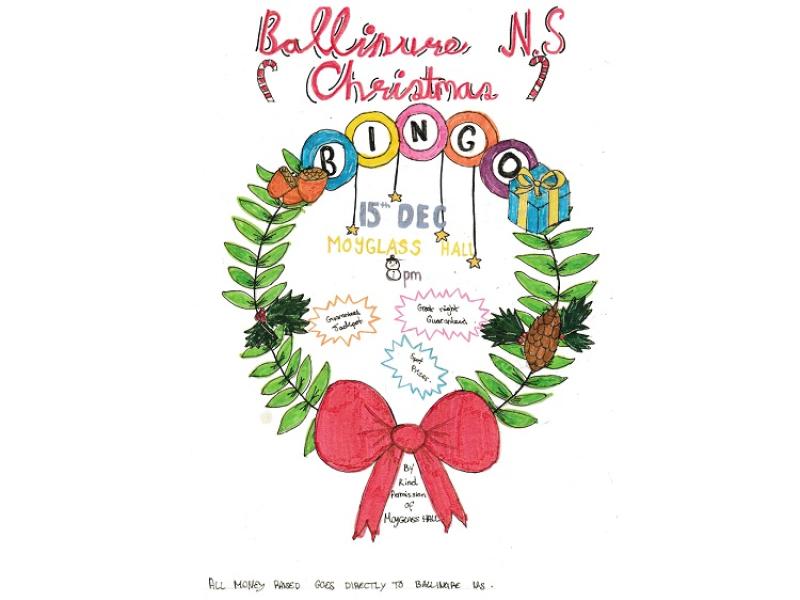 Ballinure National School Christmas  Bingo