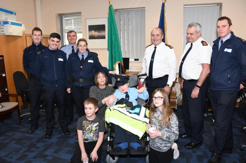 Little Blue Hero Alex Butler made honorary garda