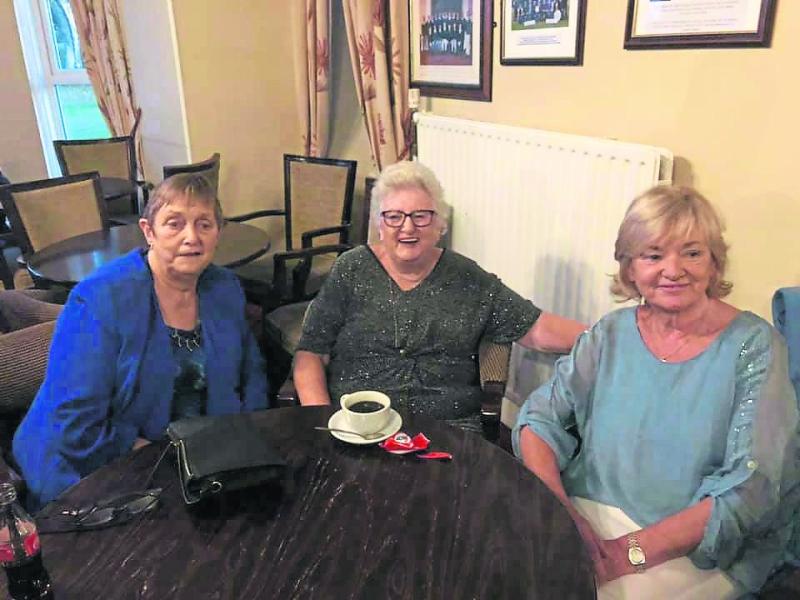 Daughters Betty, Kathleen and Aileen at the reunion