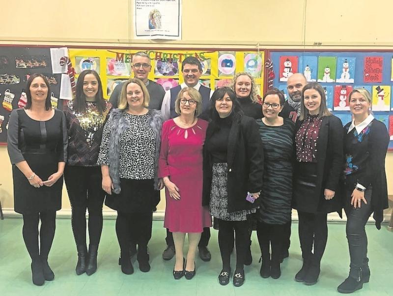 Fond farewell to Mrs. Quaid, SNA, at St. Colmcille’s school