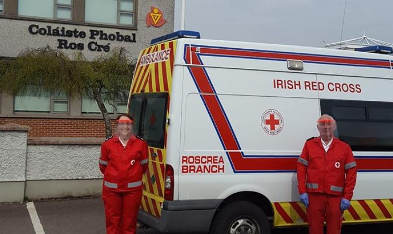 Colaiste Phobal Roscrea producing PPE gear for frontline staff