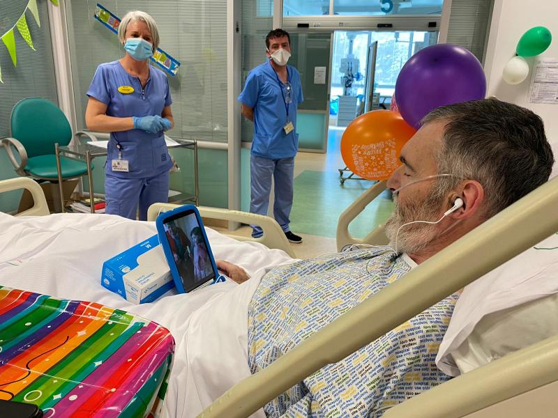 Virtual visits to help keep families and patients in touch facilitated at Nenagh Hospital