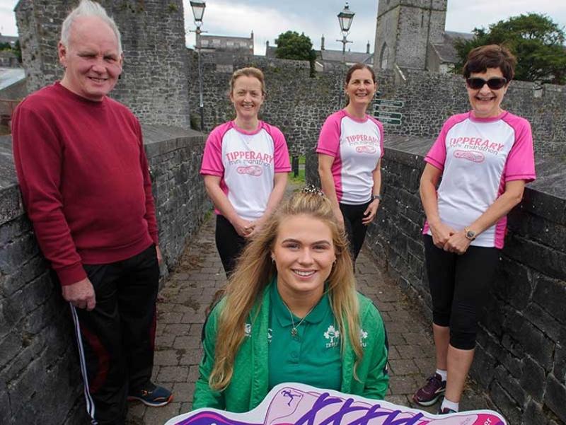 Irish International Rugby player Dorothy Wall launches Tipperary Women's Mini Marathon