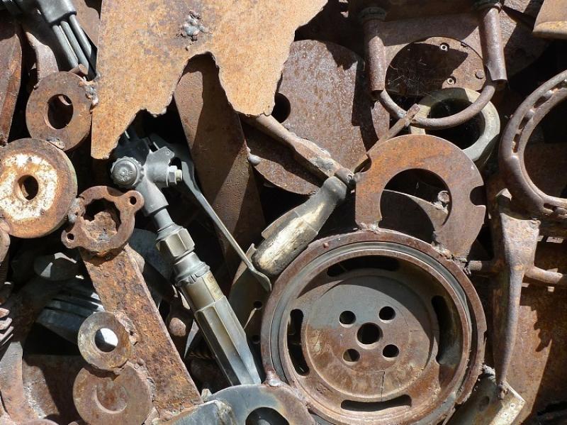 Upperchurch Hall fundraising scrap metal collection